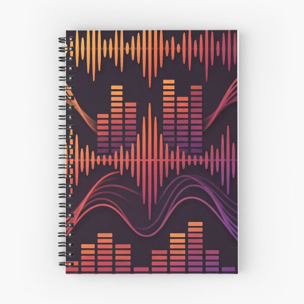 Item preview, Vibrant Audio Soundwave Equalizer - Abstract Music Frequency Circle designed and sold by VibePrintsHub.