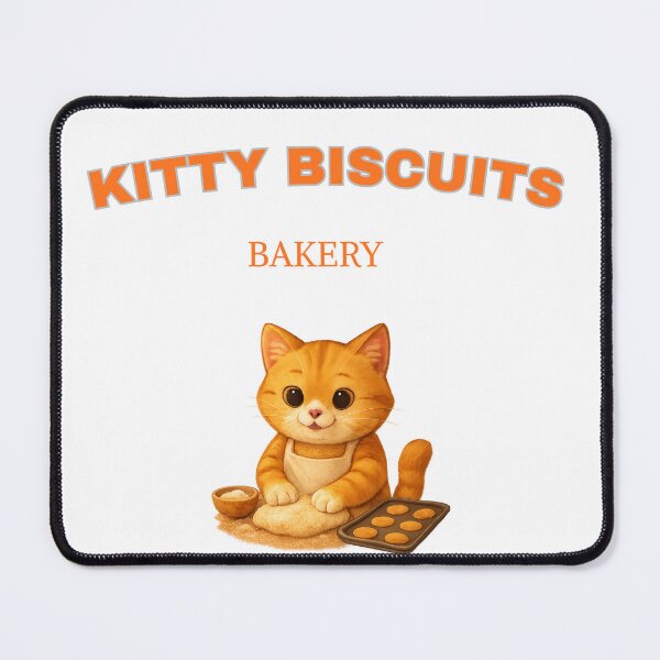 Item preview, Kitty biscuits bakery designed and sold by MonoWearShop.