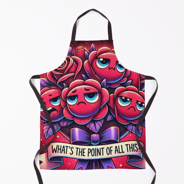 Item preview, What’s the Point of All This? – Dark Humor Illustration designed and sold by ComedyInkFactor.