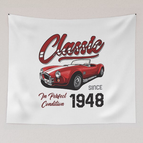 Item preview, I'm Not Old I'm Classic Car Vintage Born In 1948 designed and sold by JRRTs.
