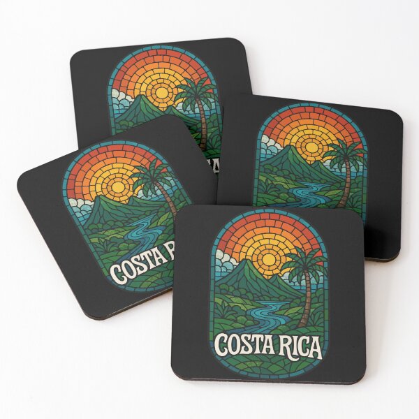 Item preview, Costa Rica Stained Glass Travel designed and sold by TomFrontierArt.