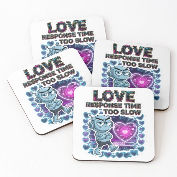 Item preview, Love Response Time — Too Slow · Premium Edition designed and sold by Imaginarium of Chaos falcon88 .