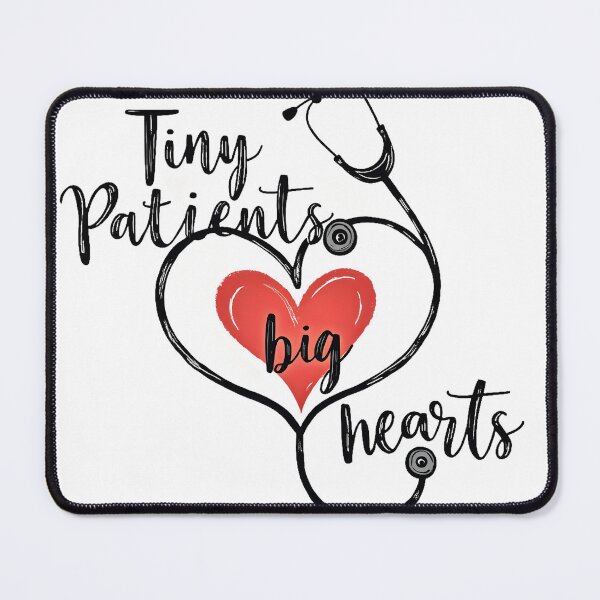 Item preview, Tiny Patients Big Hearts PICU Nurse T-Shirt Pediatric ICU Gift designed and sold by Vajid Designs .