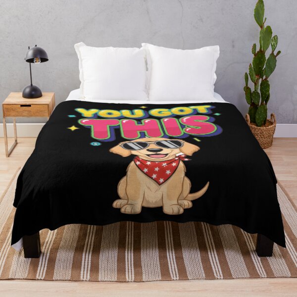 Item preview, You Got This Golden Retriever Motivational Graphic Art designed and sold by Xhevahir.