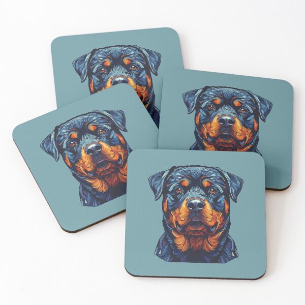 Item preview, Prism Animal Rottweiler mosaic designed and sold by designmari.