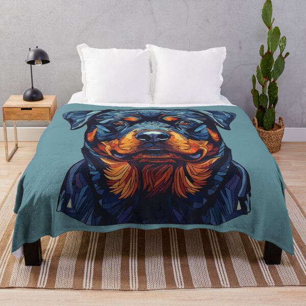 Item preview, Prism Animal Rottweiler mosaic designed and sold by designmari.
