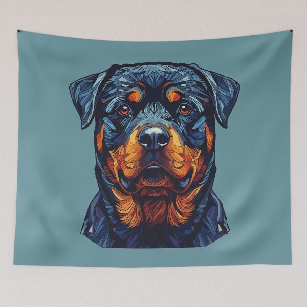 Item preview, Prism Animal Rottweiler mosaic designed and sold by designmari.
