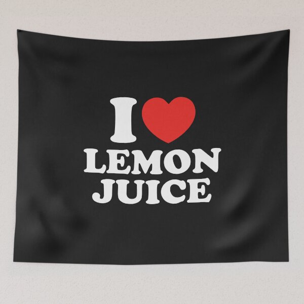 Item preview, I Love Lemon Juice designed and sold by shitpostee.