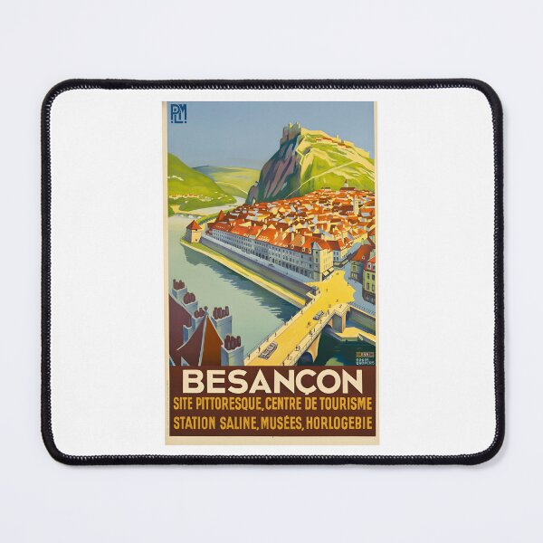 Item preview, Vintage Travel Poster of Besançon designed and sold by CharlieDesings.