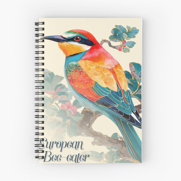 Item preview, Rainbow Sentinel: The European Bee-eater in Bloom designed and sold by ForeverPrintsOK.