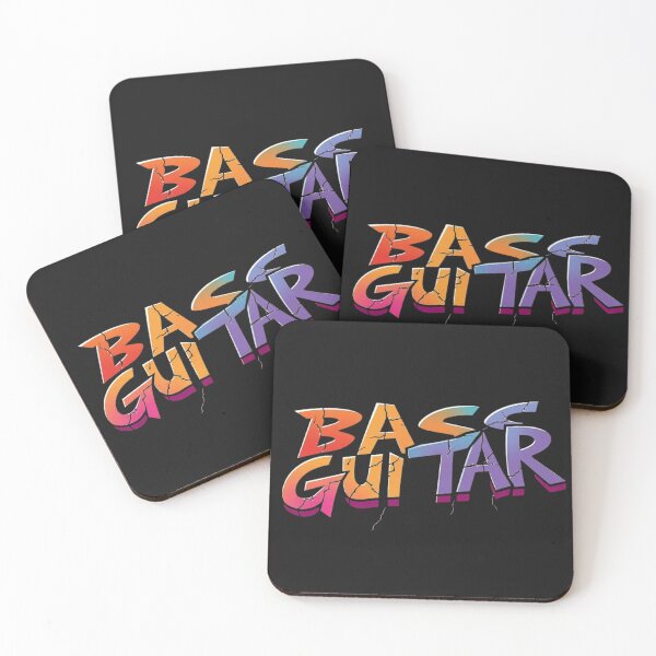 Item preview, Colorful Bass Guitar Illustration – Art for Bass Players designed and sold by Sparkofart07.