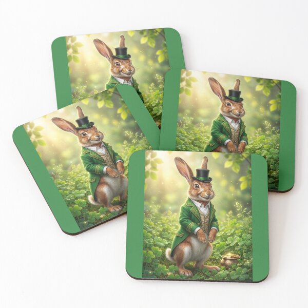 Item preview, Saint Patrick's Day Irish Hare designed and sold by Tridentulus.