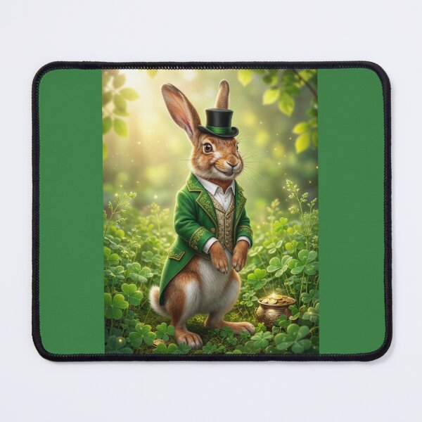 Item preview, Saint Patrick's Day Irish Hare designed and sold by Tridentulus.