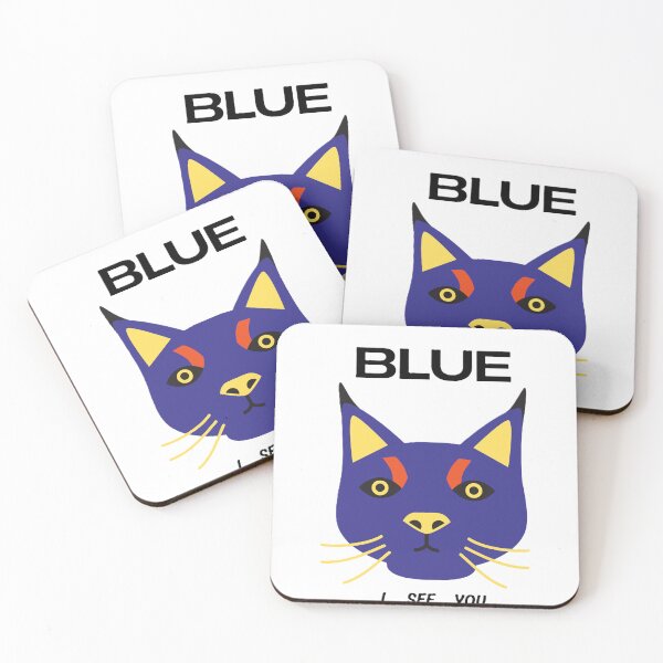 Item preview, BLUE I SEE YOU designed and sold by MYTHICAL ME.