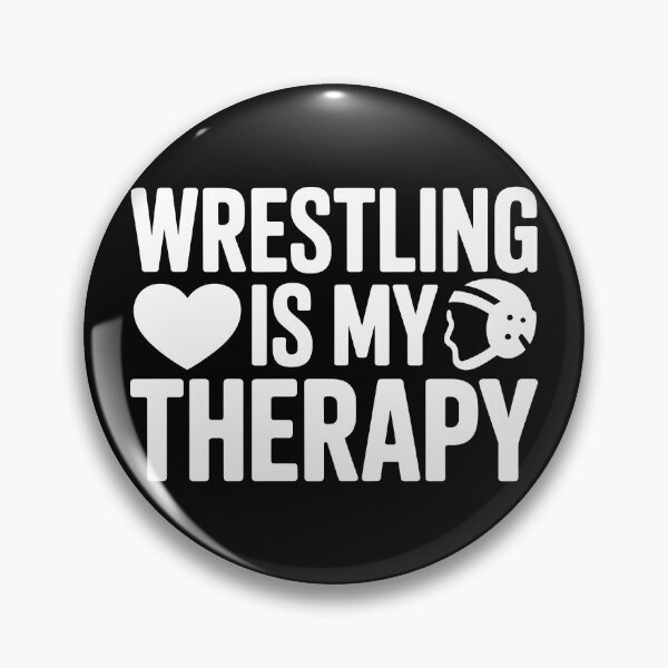 Item preview, Wrestling Is My Therapy Design designed and sold by theartfulaspie.