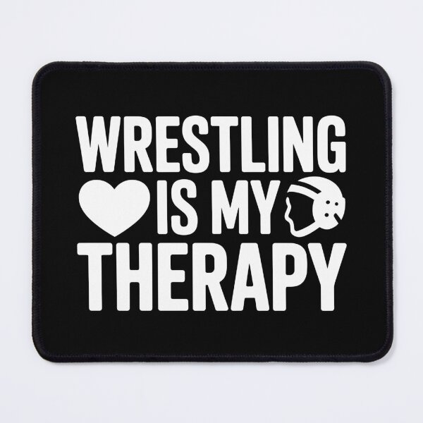 Item preview, Wrestling Is My Therapy Design designed and sold by theartfulaspie.