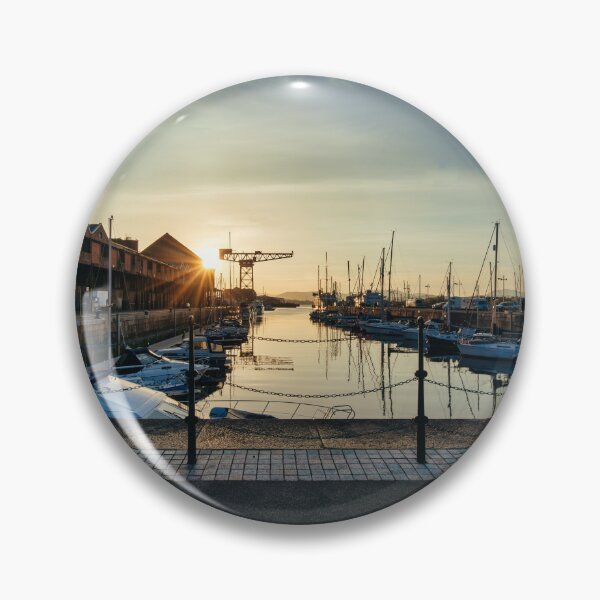 Item preview, James Watt Dock Marina Sunset designed and sold by RJW Images.