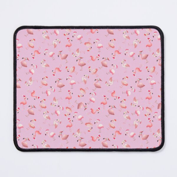 Item preview, Tossed Christmas Flamingos on Light Pink designed and sold by KSimpson838.