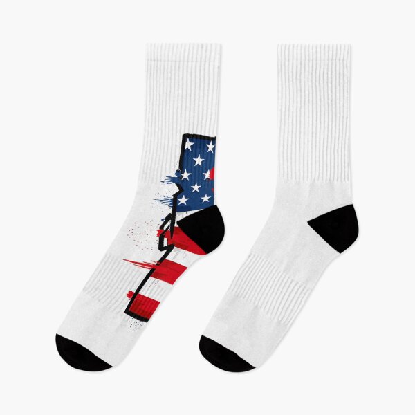 Item preview, Vermont Stars & Stripes State Silhouette – Distressed Americana designed and sold by Paper Drip.
