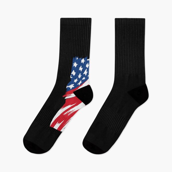 Item preview, Vermont Stars & Stripes State Silhouette – Distressed Americana designed and sold by Paper Drip.