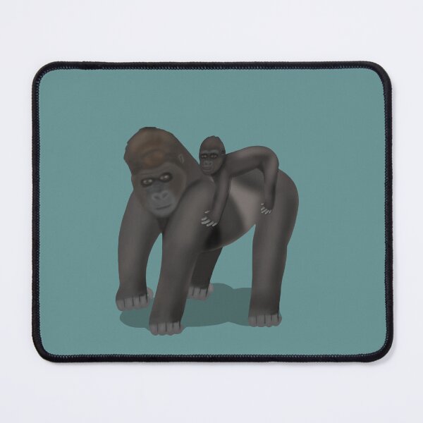 Item preview, Gorilla carrying her baby designed and sold by Daniel Vasco.