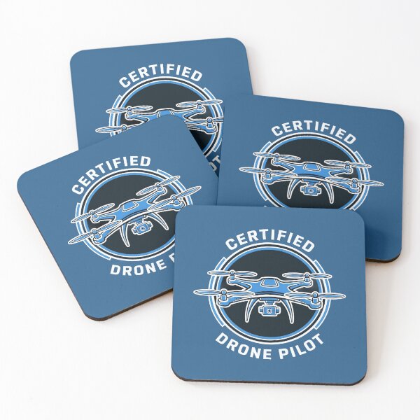 Item preview, Certified Drone Pilot HUD Style Circular Tech Emblem designed and sold by KiwiRider.