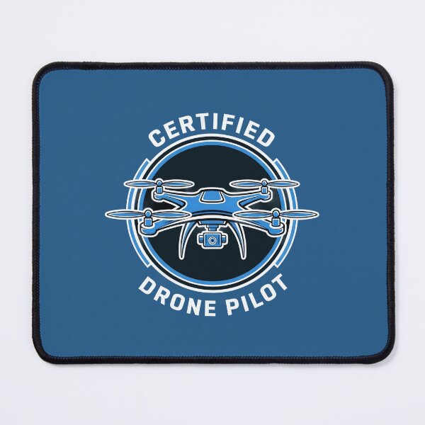 Item preview, Certified Drone Pilot HUD Style Circular Tech Emblem designed and sold by KiwiRider.