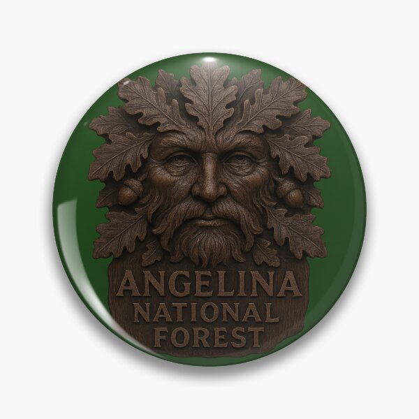 Item preview, Angelina National Forest  designed and sold by Broken Antler Designs .