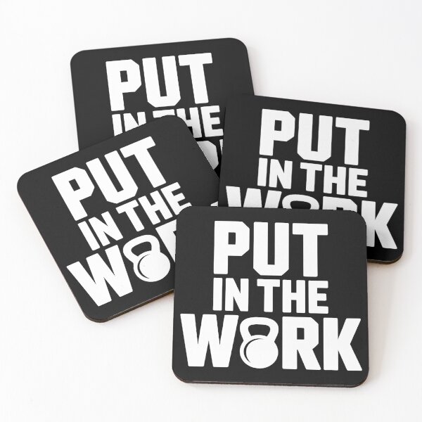 Item preview, Put in the Work Wrestling Design designed and sold by theartfulaspie.