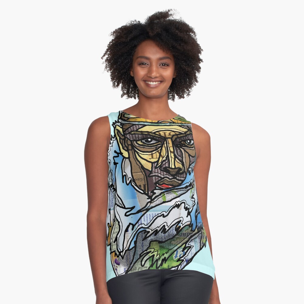 Item preview, Sleeveless Top designed and sold by Packeredo.
