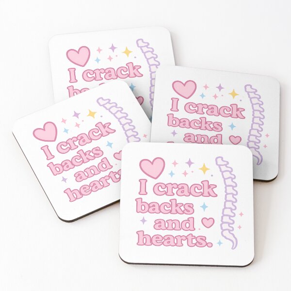 Item preview, "I crack backs and hearts" Sticker designed and sold by Smartistbynight.