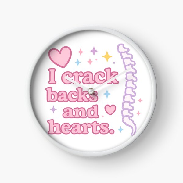 Item preview, "I crack backs and hearts" Sticker designed and sold by Smartistbynight.