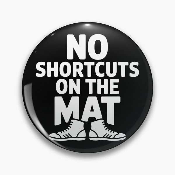 Item preview, No Shortcuts on the Mat Wrestling Design designed and sold by theartfulaspie.