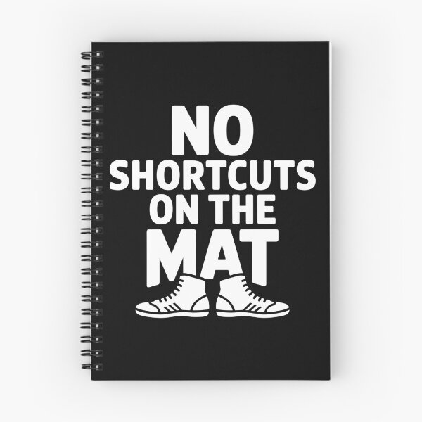Item preview, No Shortcuts on the Mat Wrestling Design designed and sold by theartfulaspie.