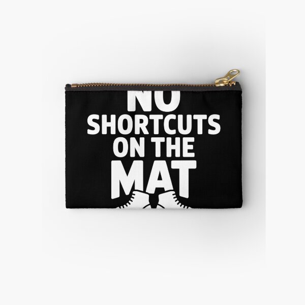 Item preview, No Shortcuts on the Mat Wrestling Design designed and sold by theartfulaspie.