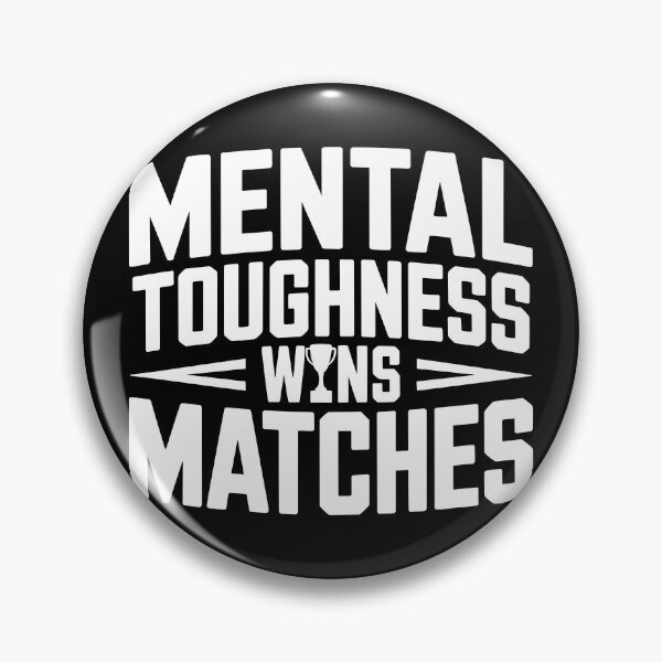 Item preview, Mental Toughness Wins Matches Wrestling Design designed and sold by theartfulaspie.