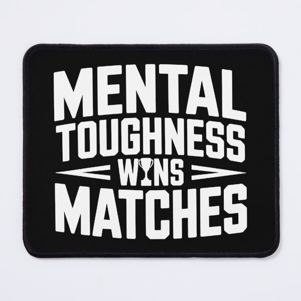 Item preview, Mental Toughness Wins Matches Wrestling Design designed and sold by theartfulaspie.