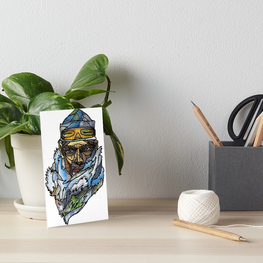 Item preview, Art Board Print designed and sold by Packeredo.