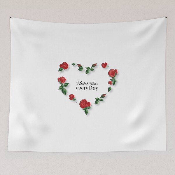 Item preview, A floral declaration of love! designed and sold by V1ntage4ever.