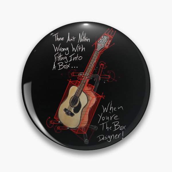 Item preview, Think Outside the Box Guitar Designer designed and sold by Urban Muse And Sultry Hues.