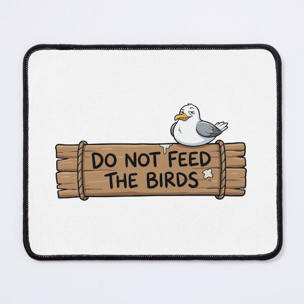 Item preview, Civil Disobedience - Seagull On No Feeding Sign designed and sold by Petzzz.