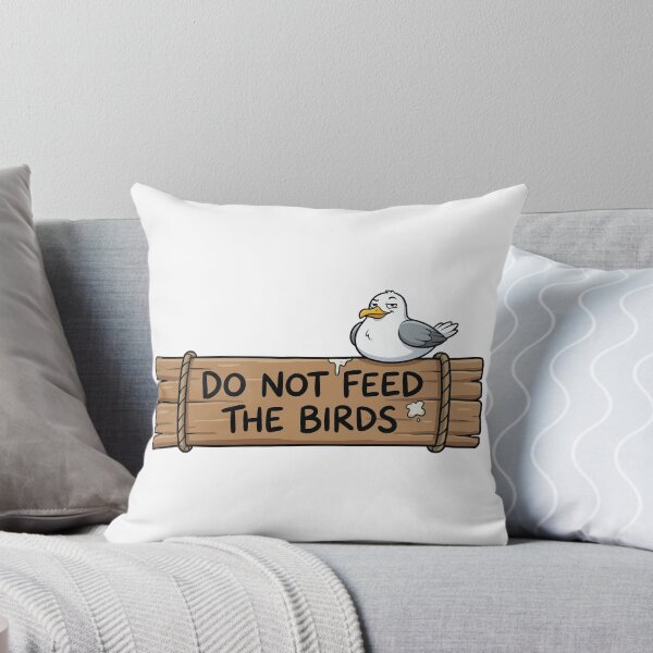 Item preview, Civil Disobedience - Seagull On No Feeding Sign designed and sold by Petzzz.