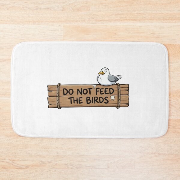 Item preview, Civil Disobedience - Seagull On No Feeding Sign designed and sold by Petzzz.