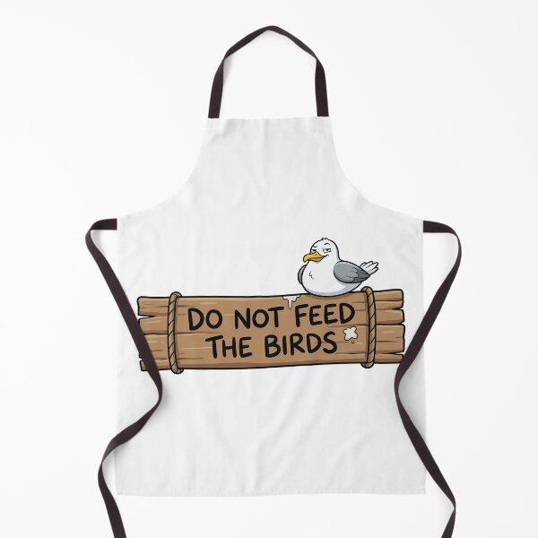 Item preview, Civil Disobedience - Seagull On No Feeding Sign designed and sold by Petzzz.