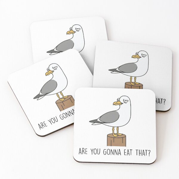 Item preview, Judgemental Seagull - Watching You Eat designed and sold by Petzzz.