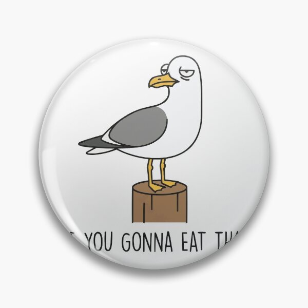 Item preview, Judgemental Seagull - Watching You Eat designed and sold by Petzzz.