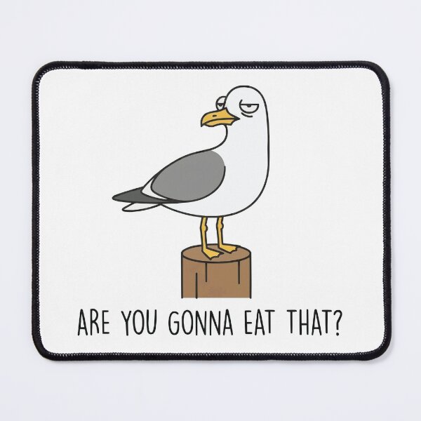 Item preview, Judgemental Seagull - Watching You Eat designed and sold by Petzzz.