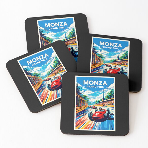 Item preview, Monza Grand Prix vintage poster 1967 variation#3 designed and sold by Helios Be. Lavsh.