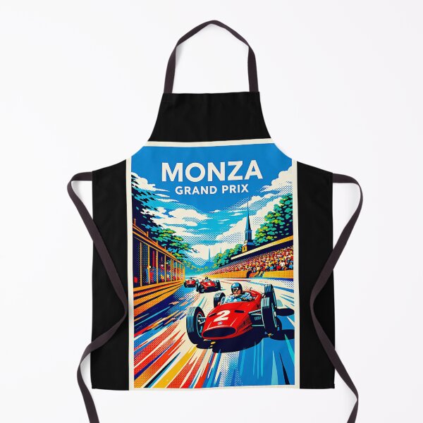 Item preview, Monza Grand Prix vintage poster 1967 variation#3 designed and sold by Helios Be. Lavsh.
