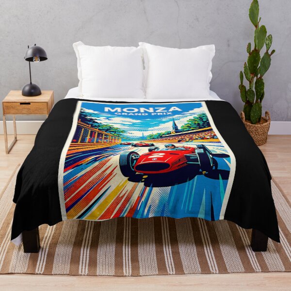 Item preview, Monza Grand Prix vintage poster 1967 variation#3 designed and sold by Helios Be. Lavsh.